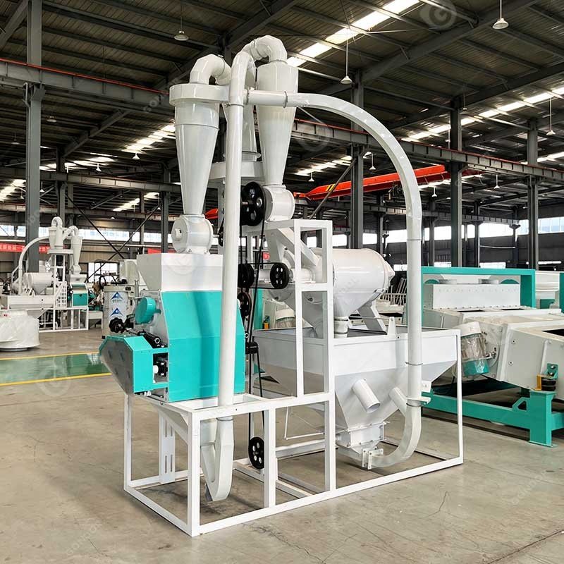 20ton Industry Maezi Cassava Corn Maize Flour Clean Grinder Milling Mill Grind Machine For Nigeria In South Africa
