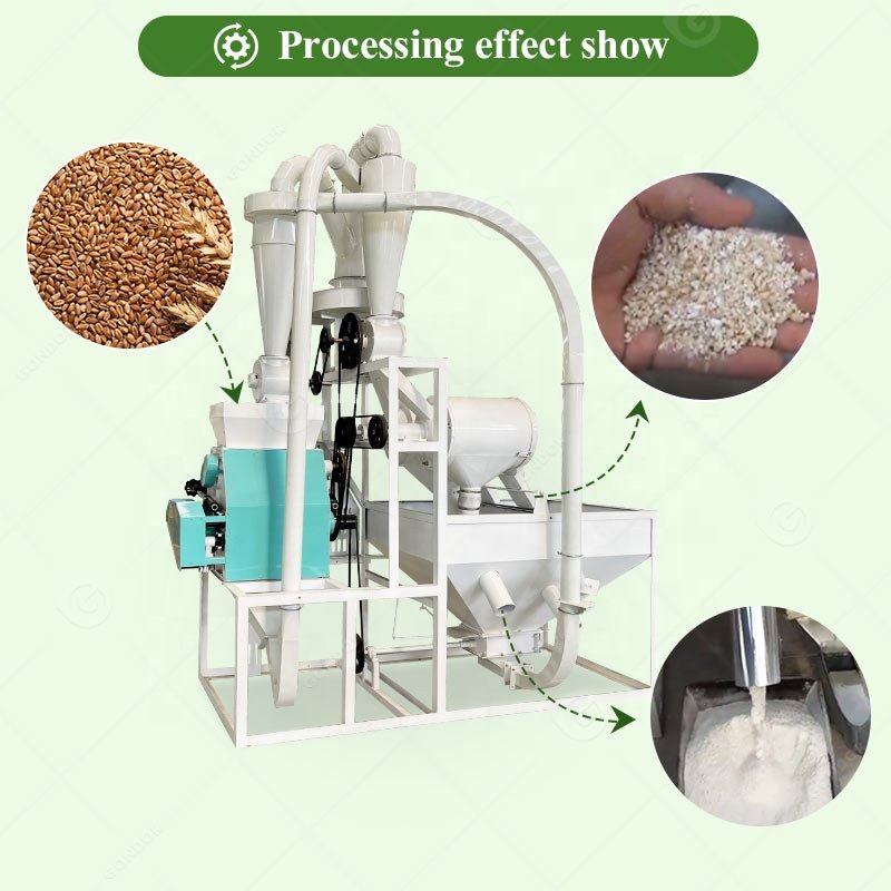 20ton Industry Maezi Cassava Corn Maize Flour Clean Grinder Milling Mill Grind Machine For Nigeria In South Africa