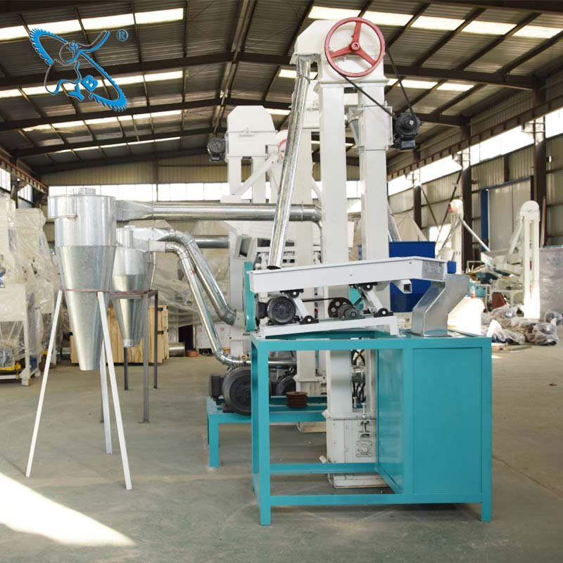 Rice Mill Machinery Paddy Automatic Rice whitener Machines / Combine Rice Milling Machine/ Rice Miller