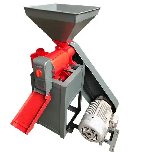Jinsong 6N-70 High Capacity 800-1000kg/h Commercial Use Paddy Rice Polisher Rice Mill Rice Huller