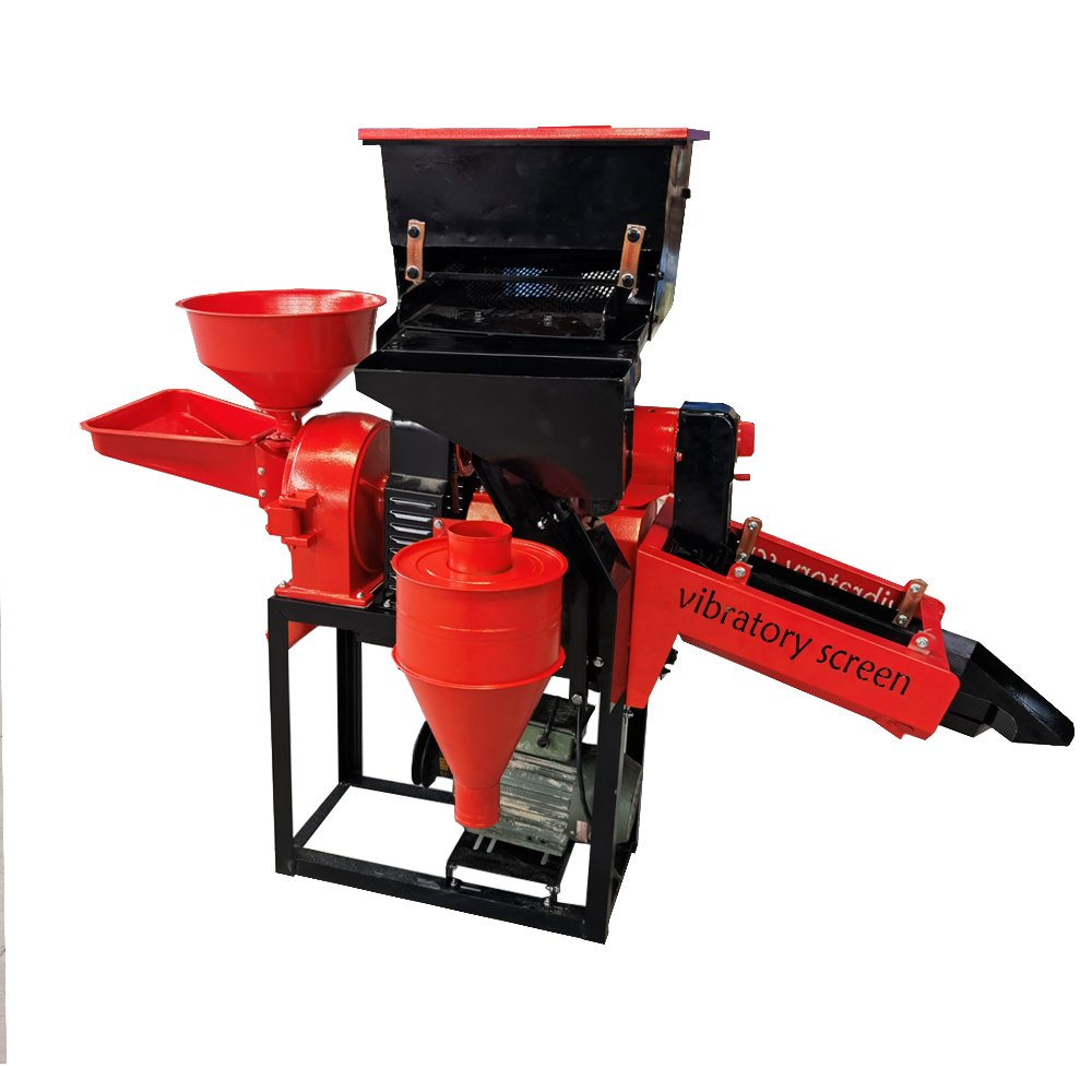 Home use 4in1 paddy straw cleaner vibratory screen combine rice mill machine sri lanka Rice Miller