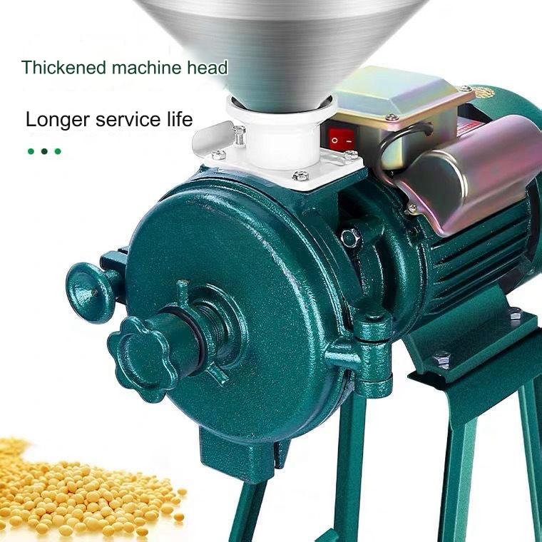Small Multi-function Best Quality Grain Rice Corn Grinder Wheat Maize Corn Flour Corn Grinding Mill Grain Grinding Machine