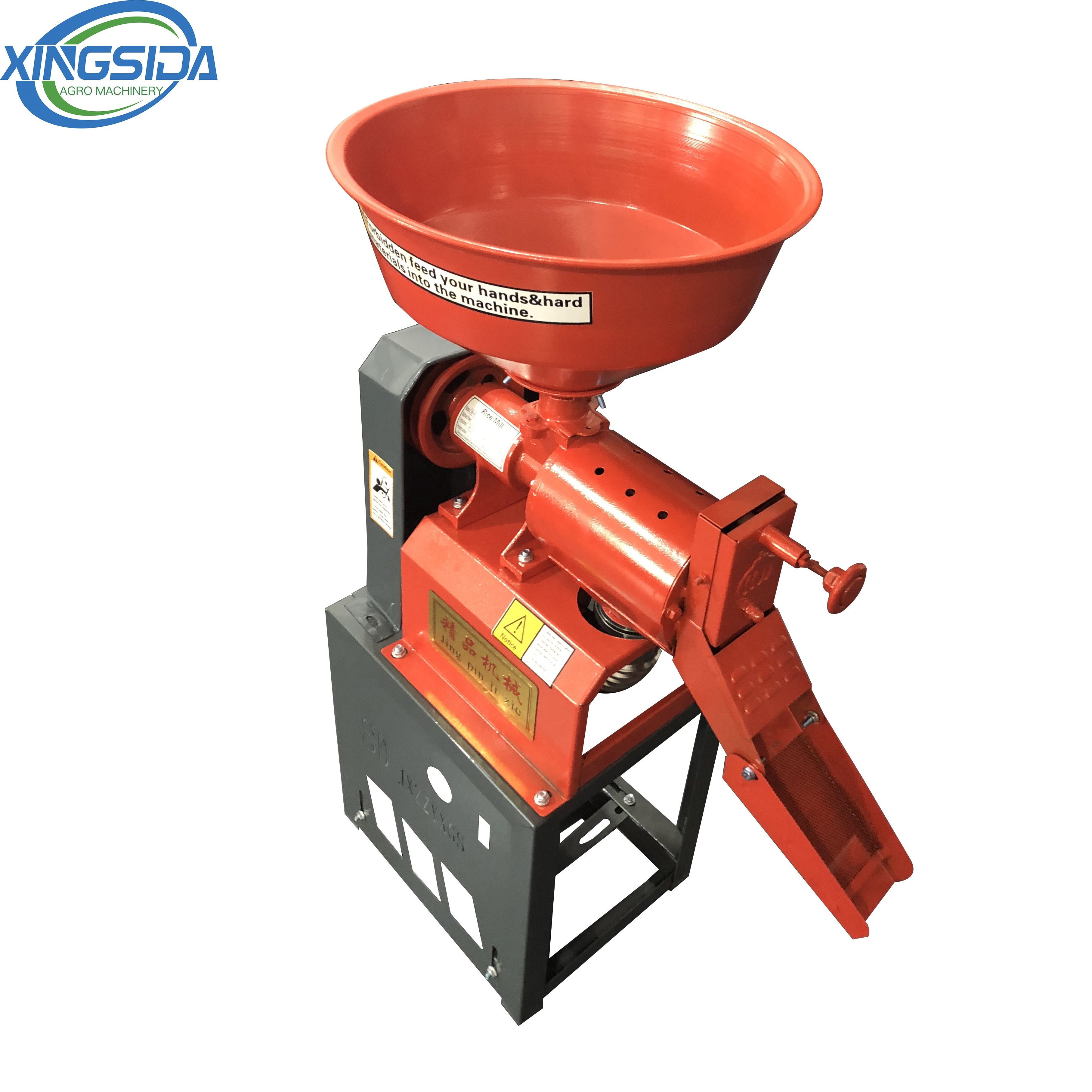Xingsida factory price mini small paddy rice mill husker rice whitening machine patty rice mill husker on sale
