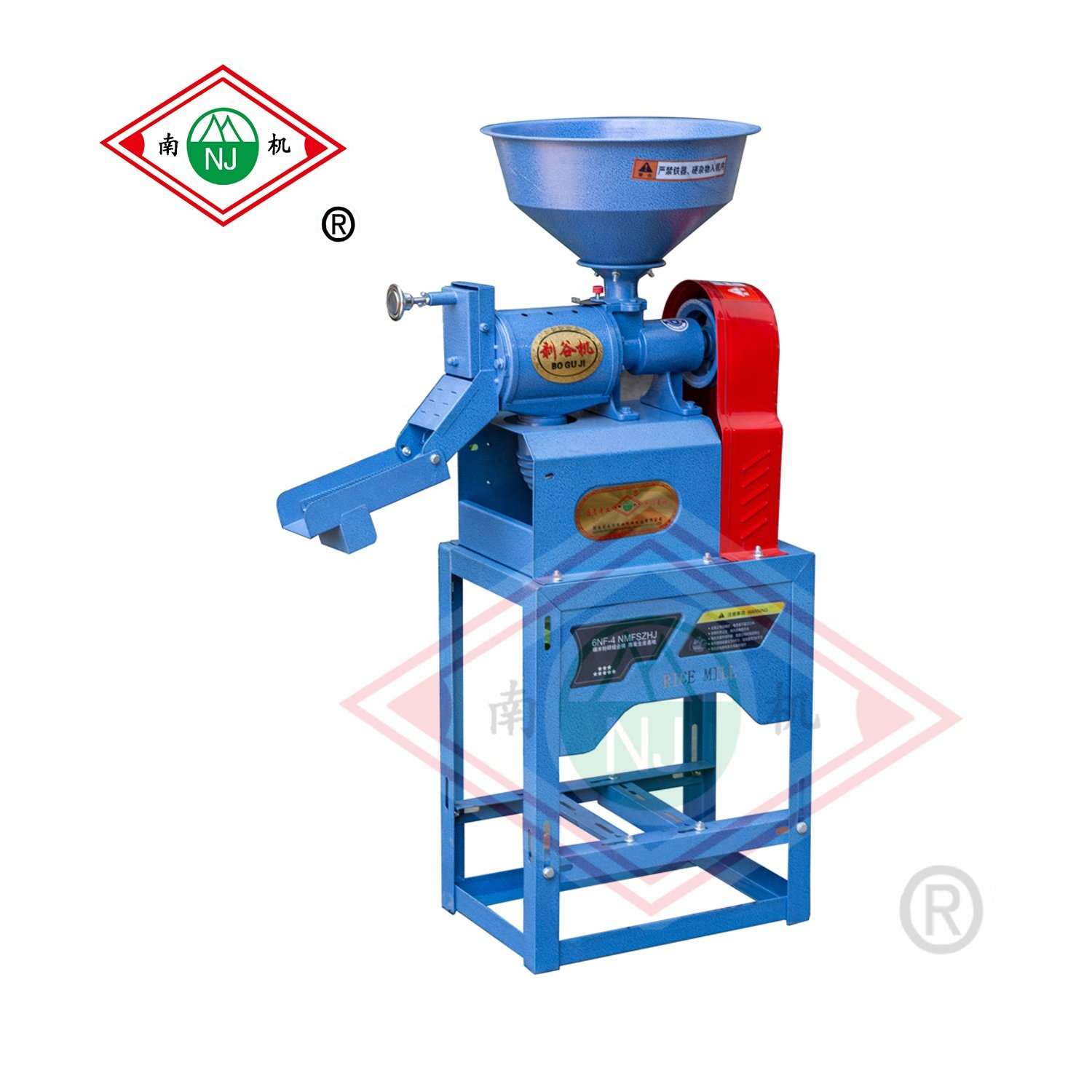 Mini Portable Rice Mill Domestic Paddy Sheller for Farm Electric Rice Miller