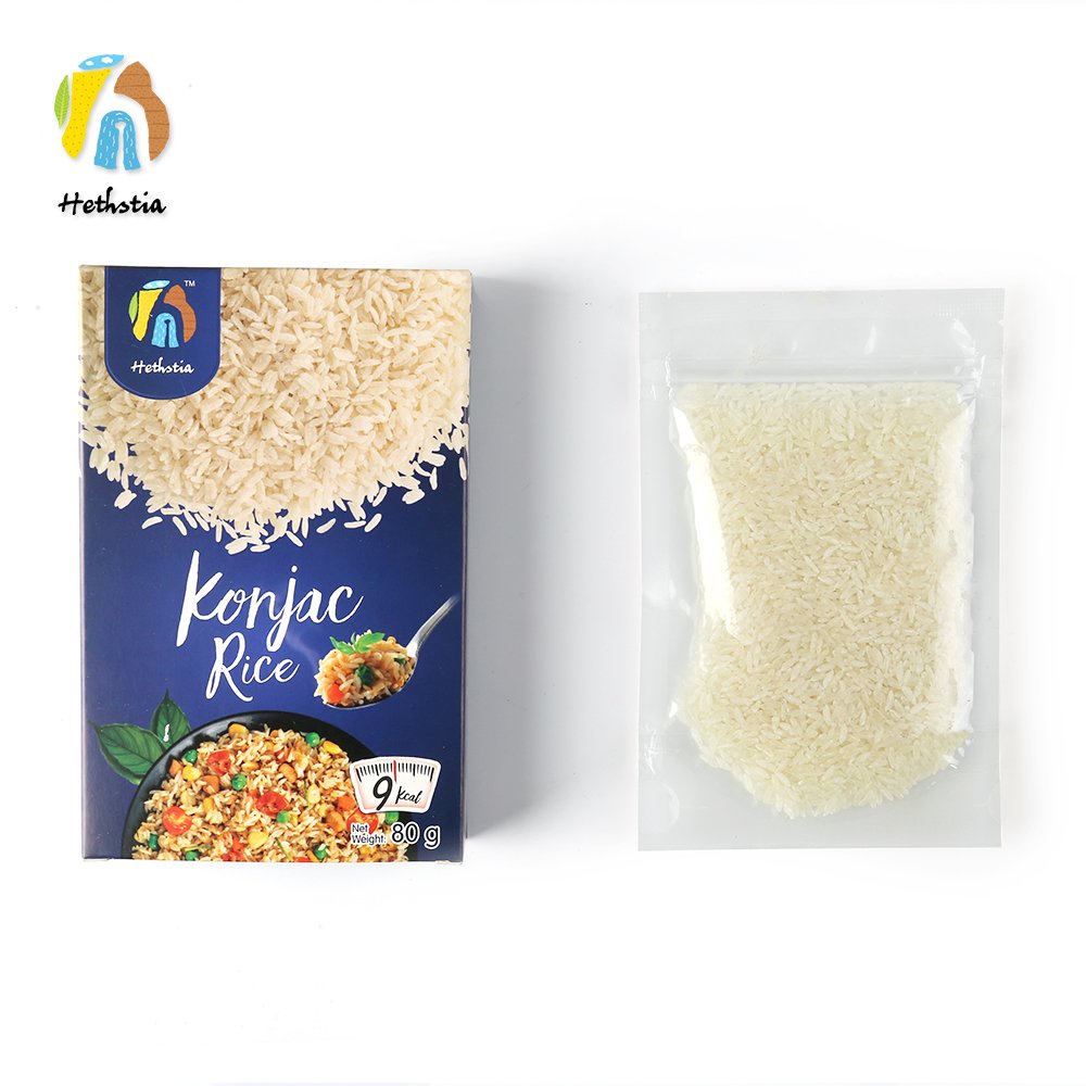Low Carb Delicious Diabetic Konjac rice Dry Dried With High Dietary Fibers Glucomannan Keto Slim Singapore