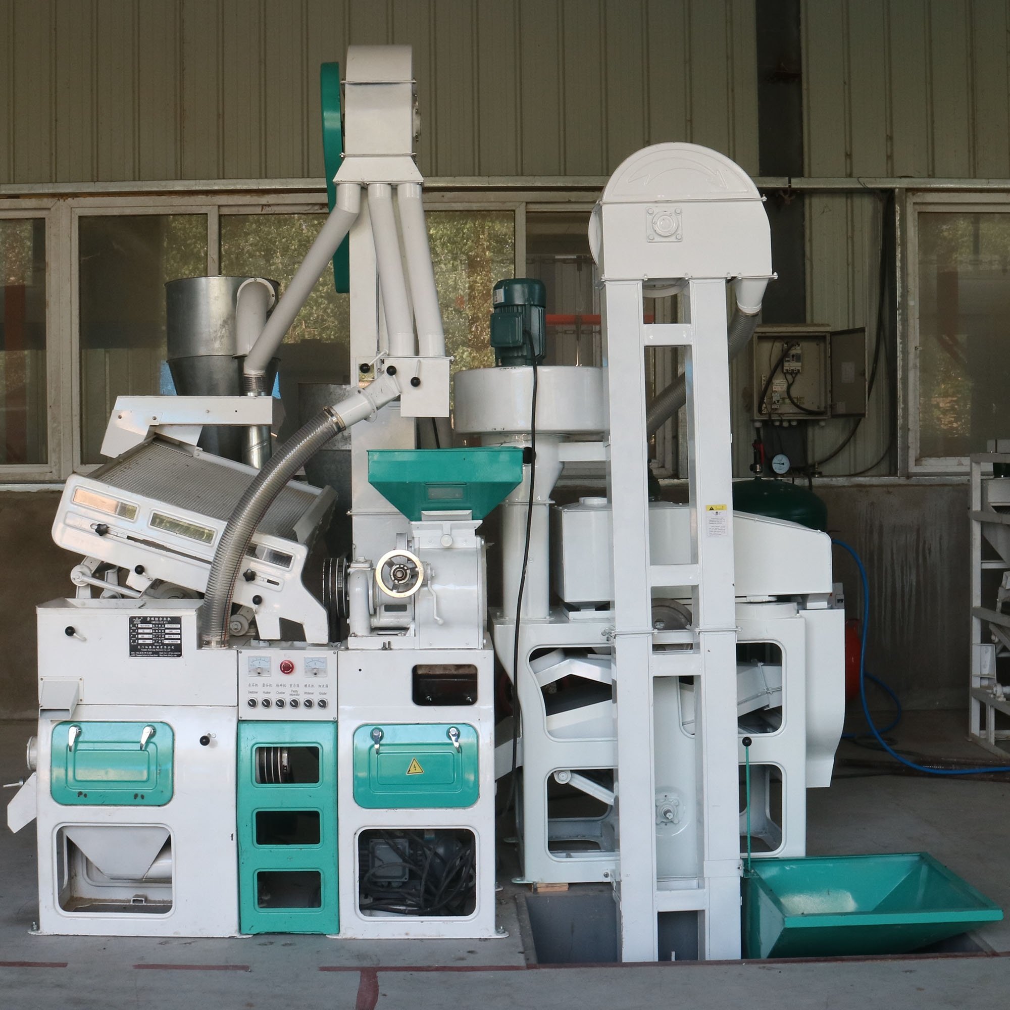 Combine Combined Rice Mill Machine Small Rice Milling Machinery Miller Household Rice Processing Equipment