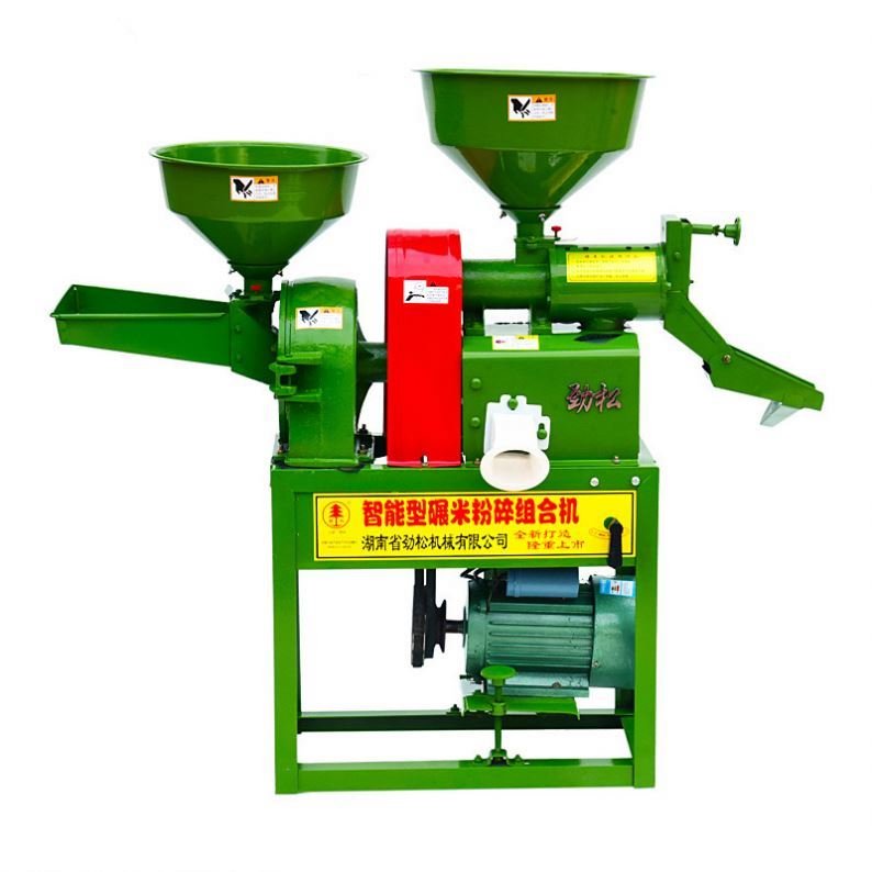 TEBAK home use Intelligent Rice mill machine automatic grain huller electric rice husker rice milling hulling machine