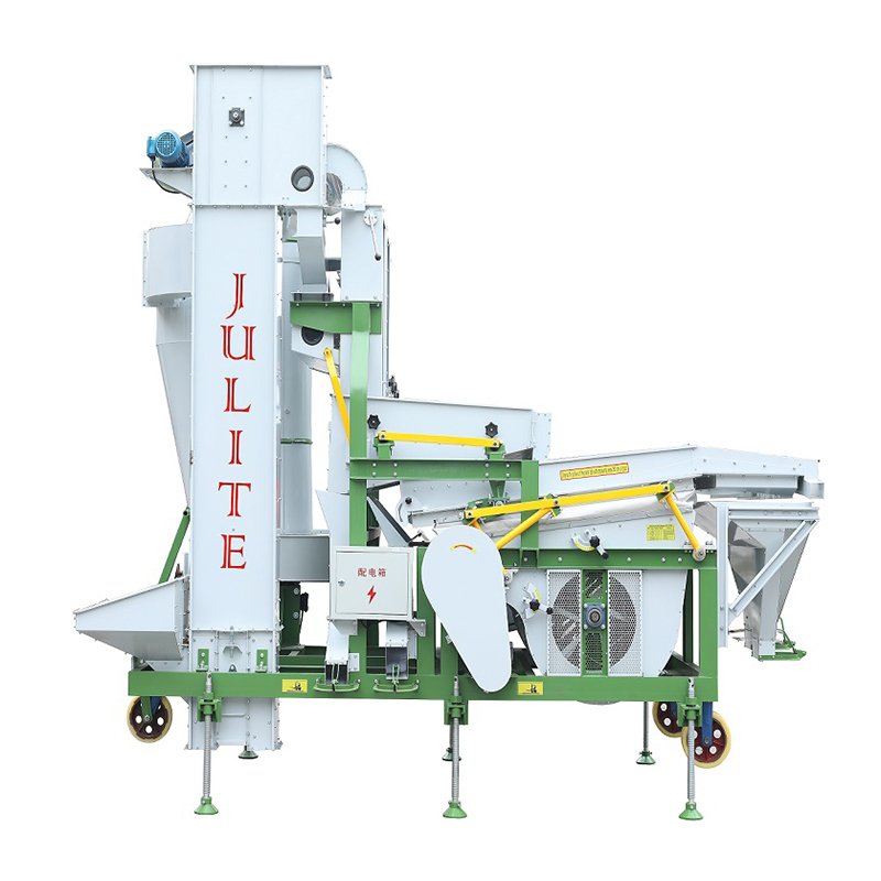 New Rice Processing Machine Soybean Paddy High Purity Wheat Corn Rice Seed Cleaner Machine Destoner Machine