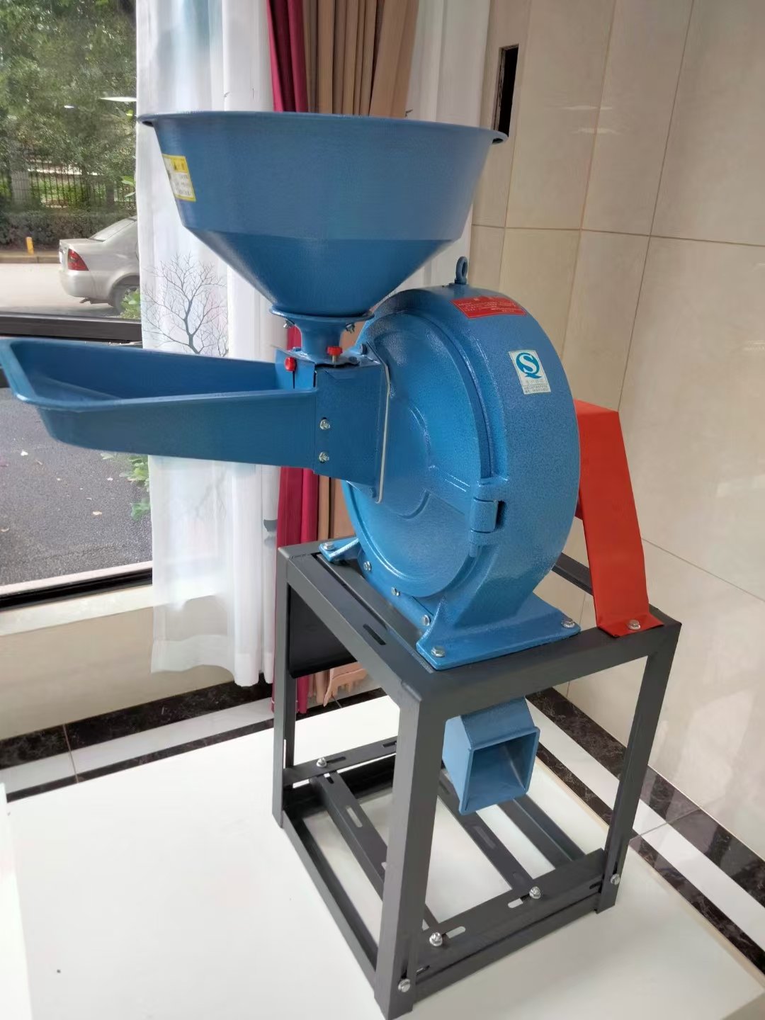 HOORAY Stainless Steel Combined Rice Flour MIll Machine Milling Rice Miller Equipment Mini for Home Use