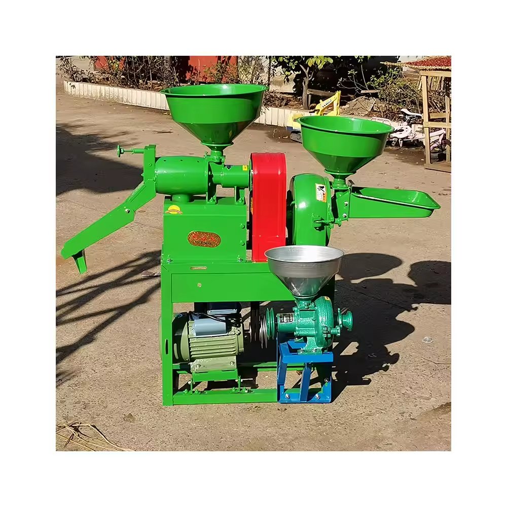 Afghanistan 2024 high quality new model mini rice mill machinery mini rice mill combined