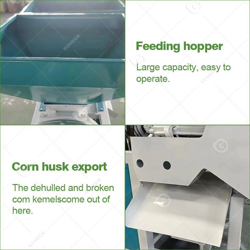 Auto Corn Rice Grits Flour Make Maize Milling Starch Grind Mill Machine 500 Kg for Sale Zimbabwe Ghana with Price