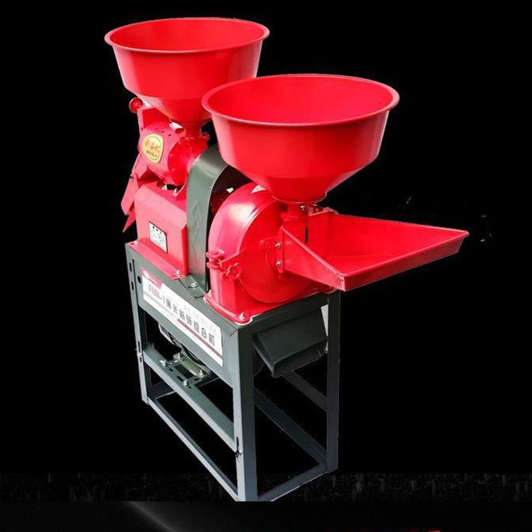 Manufacturer sale small rice milling and pulverizing combination machine grain milling machine crusher machine