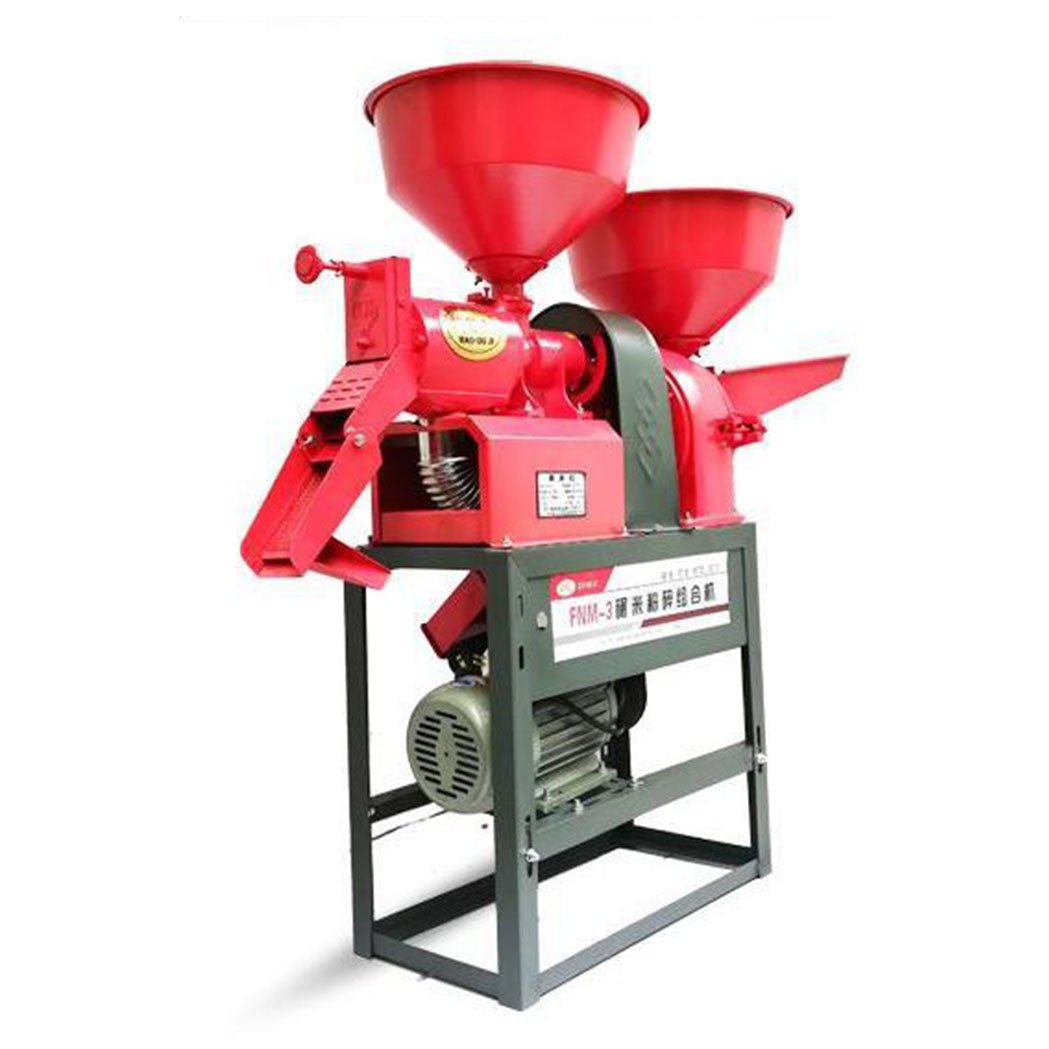 Manufacturer sale small rice milling and pulverizing combination machine grain milling machine crusher machine