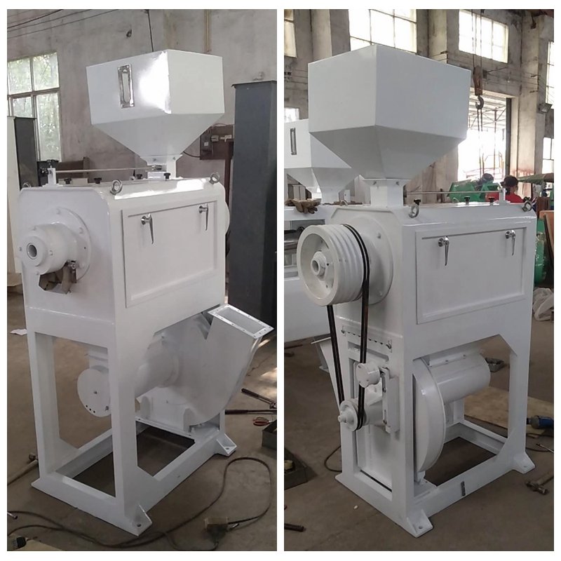 MNMS18 MNMS25 Emery Roller Rice Mill Rice Whitener Milling Machine