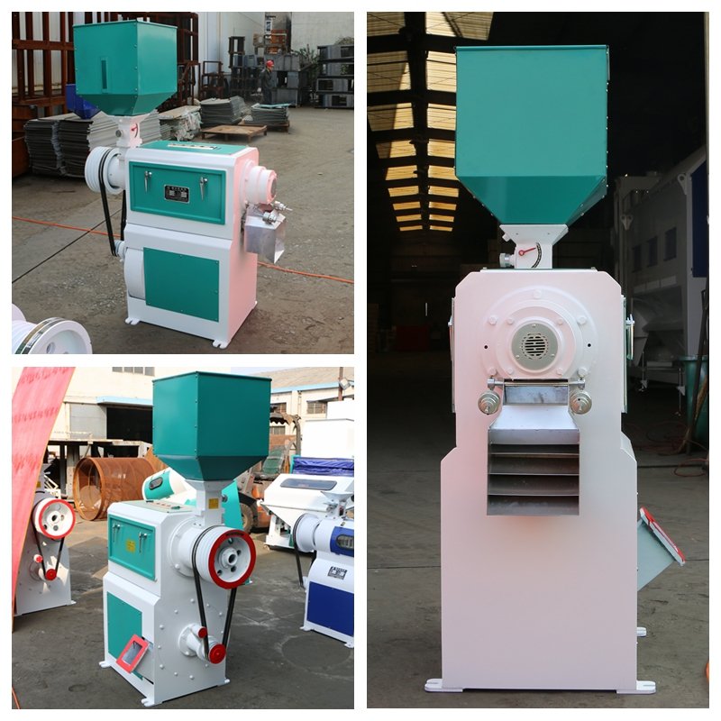 MNMS18 MNMS25 Emery Roller Rice Mill Rice Whitener Milling Machine