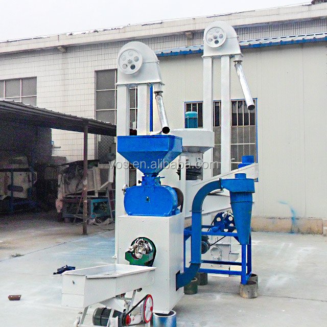 Modern automatic mini rice mill plant, mini commercial rice milling machine for sale, rice husker price for sale