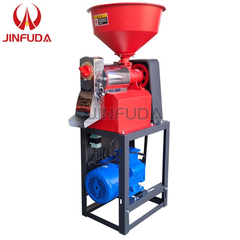 Muti- Function Rice Milling Machine /Small Home Use Portable Rice Miller In Cambodia
