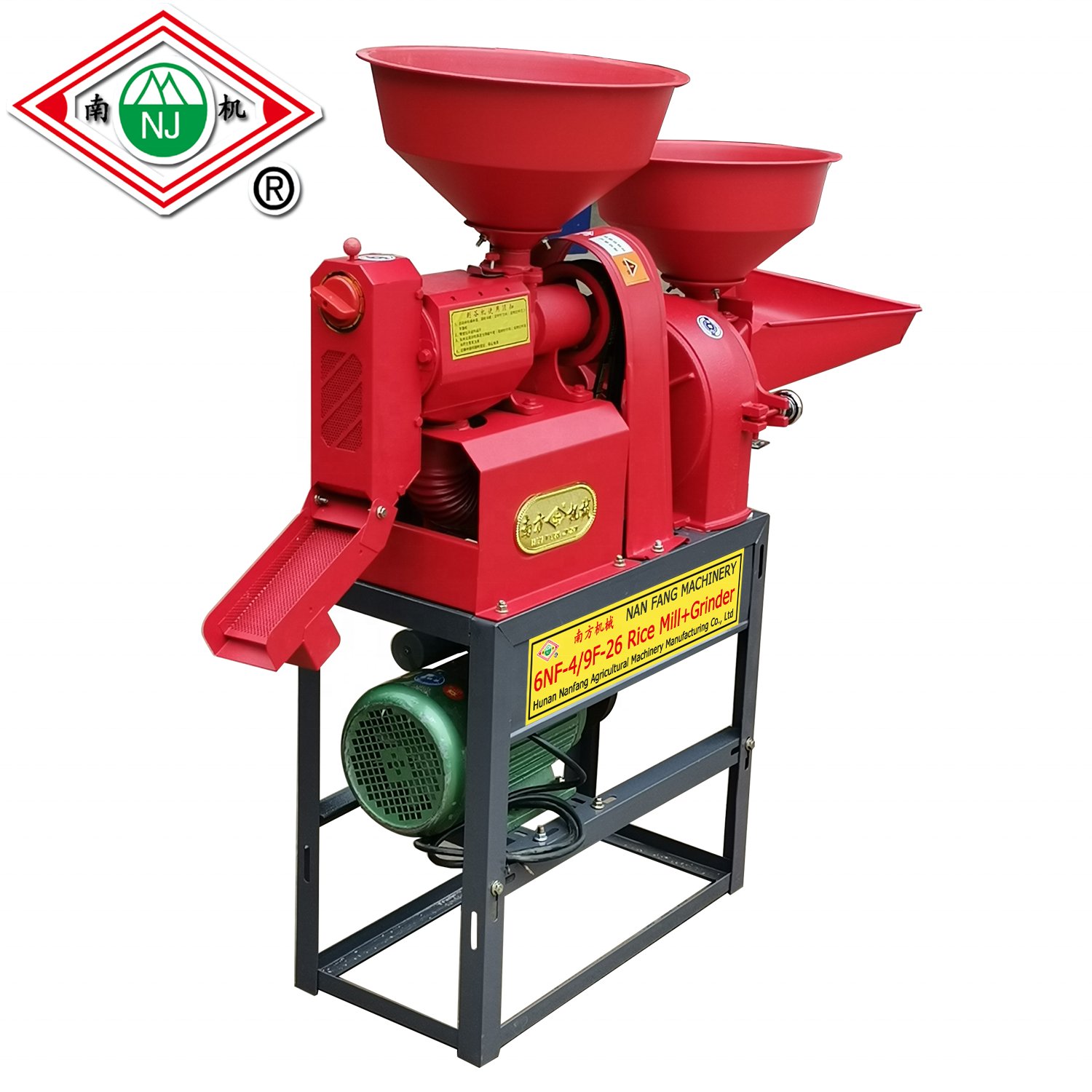 Combined Rice Milling Machine, Rice Miller & flour Grinder Combined Rice Milling Machine