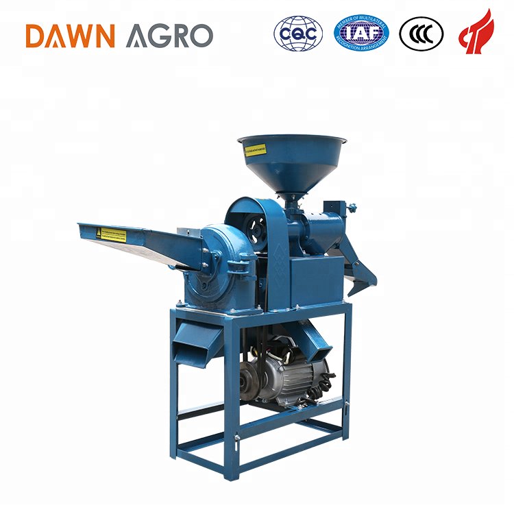 DAWN AGRO Small Scale Combined Rice Mill Machine Milling Millet Rice Miller Machinery Huller