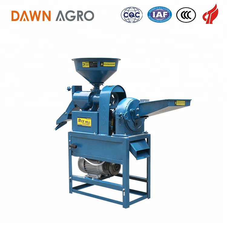 DAWN AGRO Small Scale Combined Rice Mill Machine Milling Millet Rice Miller Machinery Huller