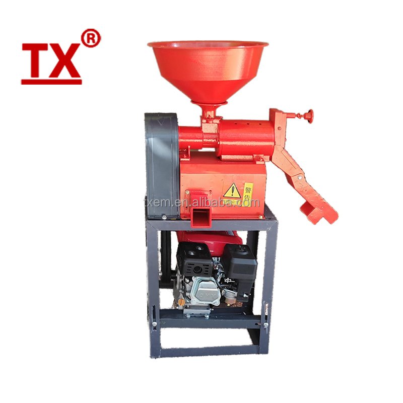 TX electric portable grain processing machinery corn wheat rice mill paddy rice milling machine diesel gasoline engine china