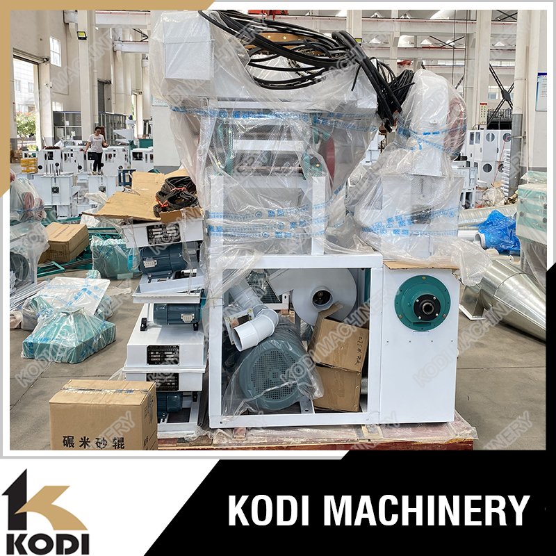 KODI NZJ-15 15TPD Automatic Rice Mill Machines Price/ Combine Rice Milling Machine/ Rice Miller