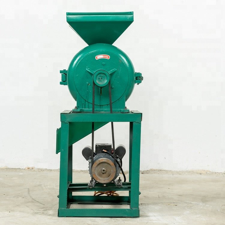 Electric grain crushing machine disc cereal flour miller maize crusher
