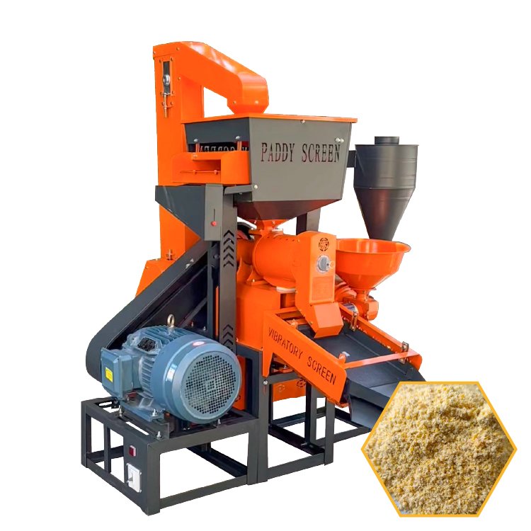 Factory sell best quality low price rice mill fine powder fine bran rice miller big capacity 600kg/hour