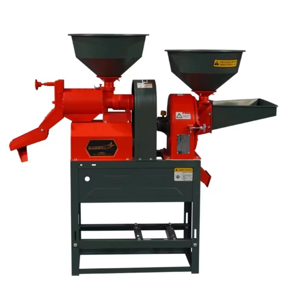 Small Scale Rice Miller Combined Grinder Machinery