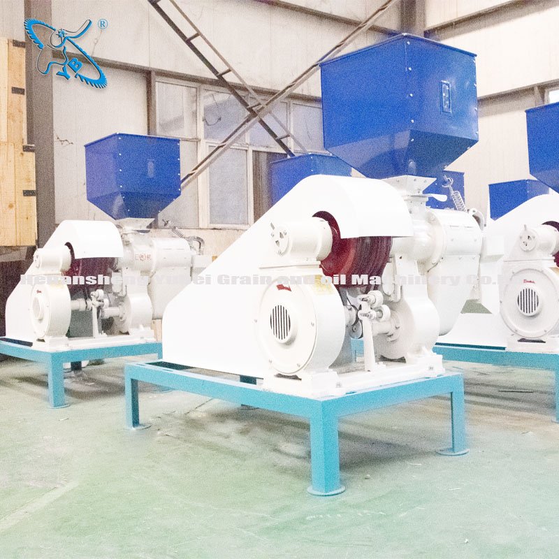 200-500kg Diesel Engine Small mini Capacity Rice whitener/Rice Miller/Rice polisher