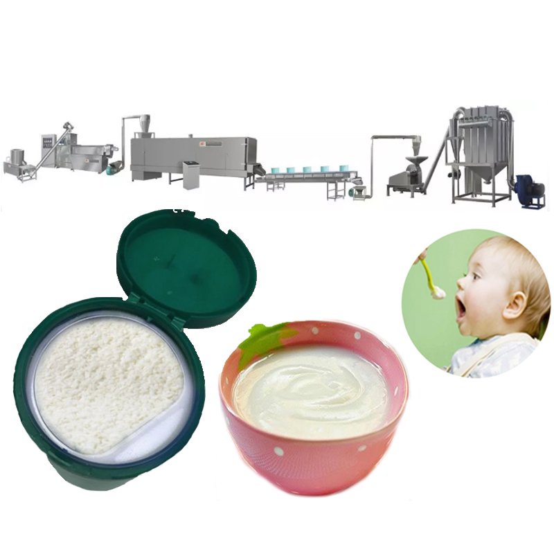 Automatic Nutritional Rice Powder Making Machine Baby Food Processing Line Instant Grain Porridge Production Line