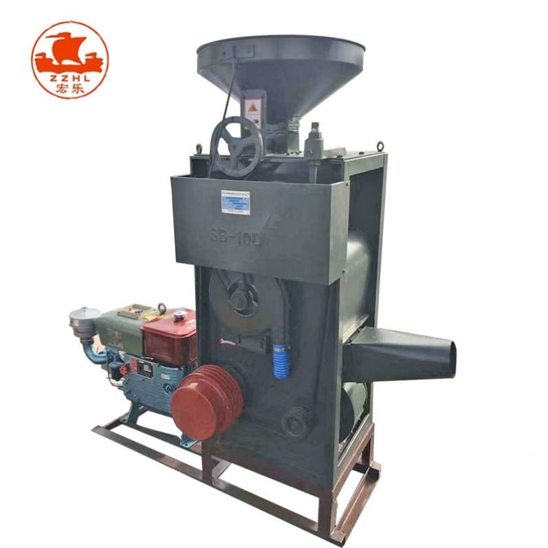 High efficiency paddy rice threshing machine rice miller peeling machine