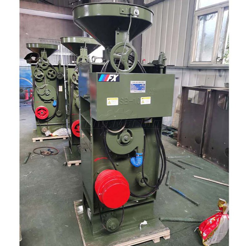 Domestic Electric Rice Miller Directly Factory Sale Single Rice Milling Machinery