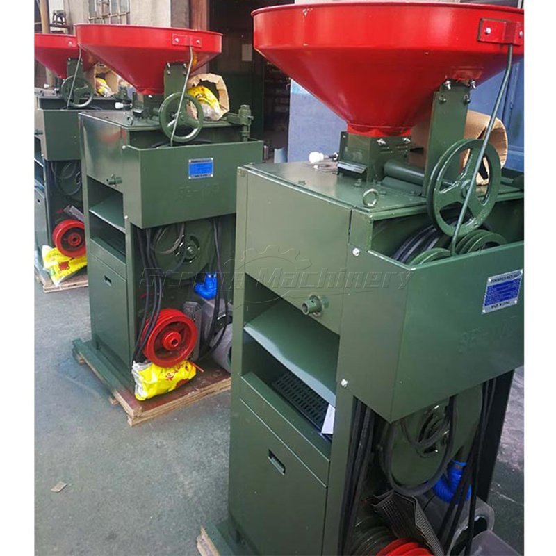 Domestic Electric Rice Miller Directly Factory Sale Single Rice Milling Machinery