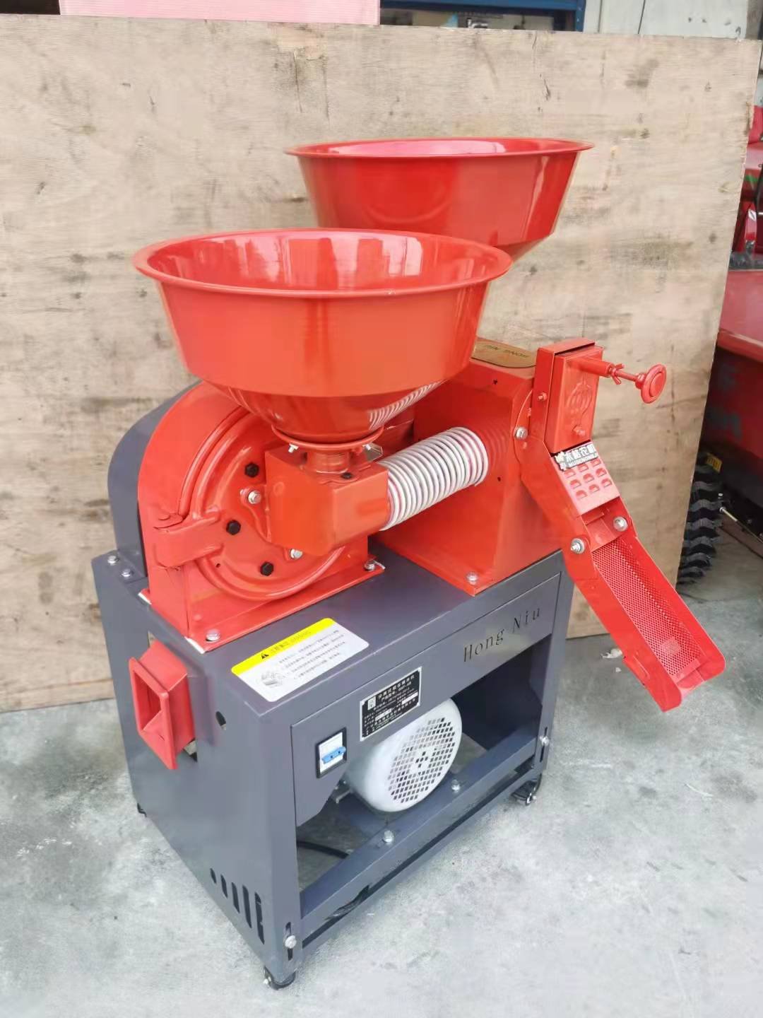 Household small fine bran rice miller High Quality corn wheat miller combination rice thresher