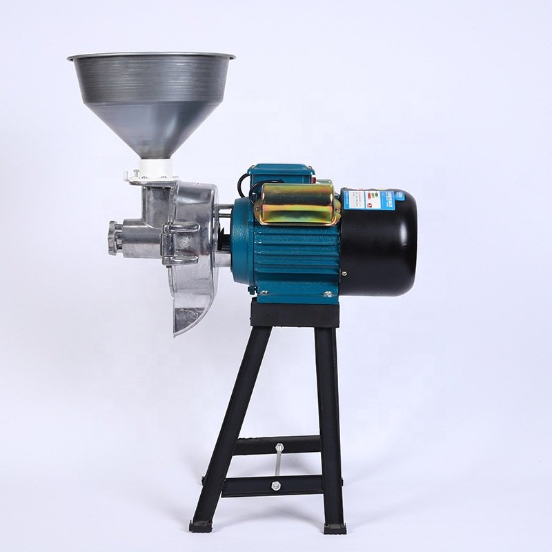 110V 220V Superfine Grinding Machine Adjustable Thickness Corn Flour Pulverizer Dry Wet Grain Crusher Mill rice miller