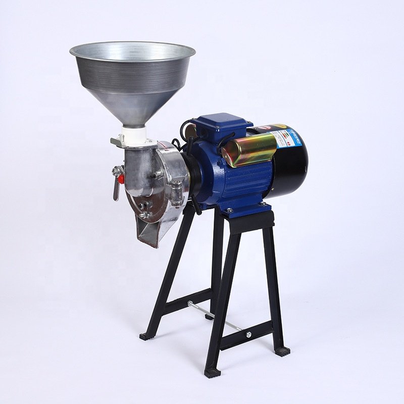 110V 220V Superfine Grinding Machine Adjustable Thickness Corn Flour Pulverizer Dry Wet Grain Crusher Mill rice miller