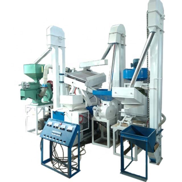 High quality new best price HB1515 combined rice miller machine