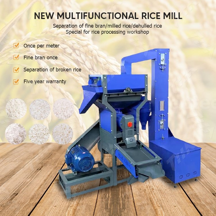 Brewing Roller Crusher Paddy huske Automatic Price Rice Huller machine Combine Rice Miller
