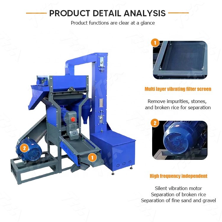 Brewing Roller Crusher Paddy huske Automatic Price Rice Huller machine Combine Rice Miller