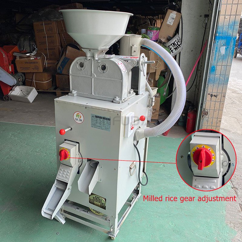 Factory price mini small paddy rice mill milling husker rice whitening machine rice huller hulling machine on sale