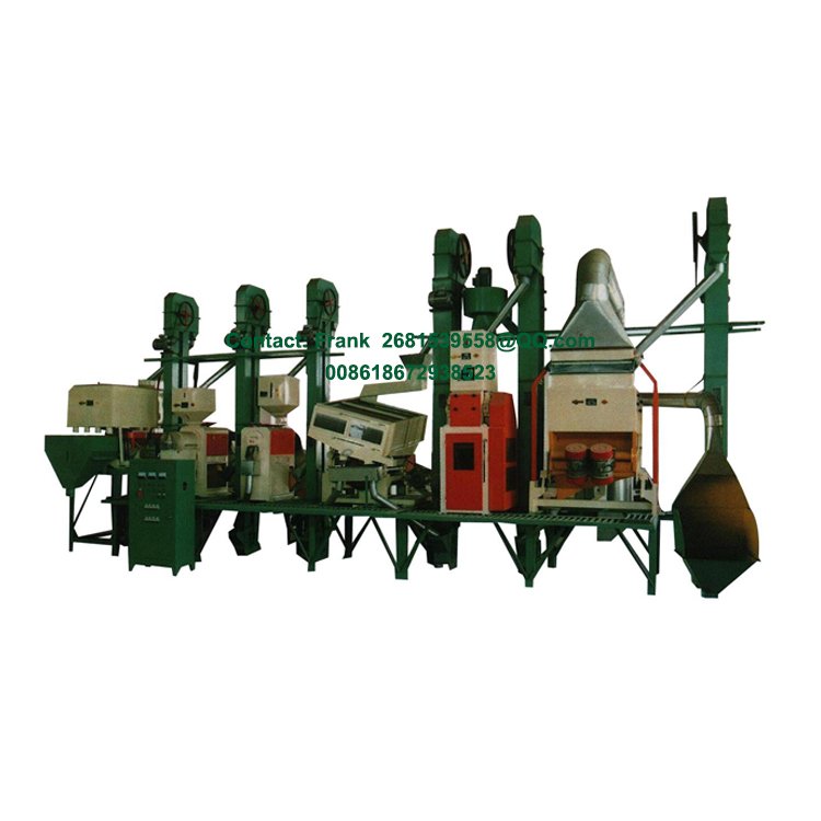 20 to 50 Ton a Day Fully Automatic Complete Line Rice Milling Machine Rice Processing Complete Plant Rice Miller