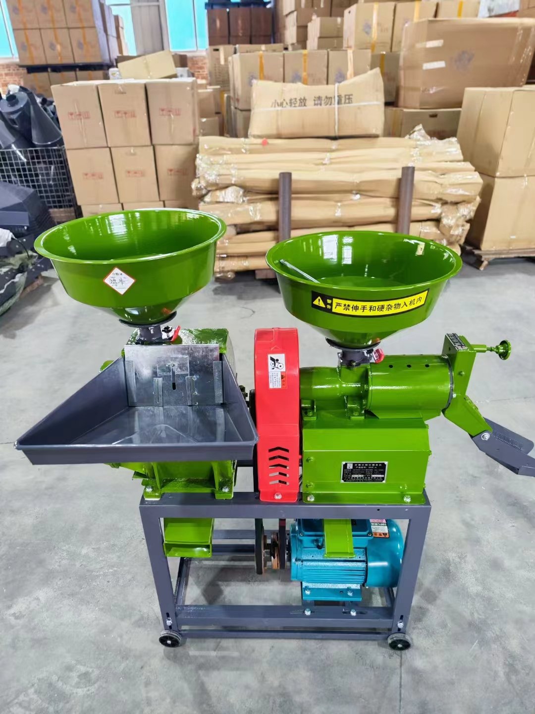 Reliable Quality Commercial Professional Combined Automatic Grain Processing Rice Milling Machine