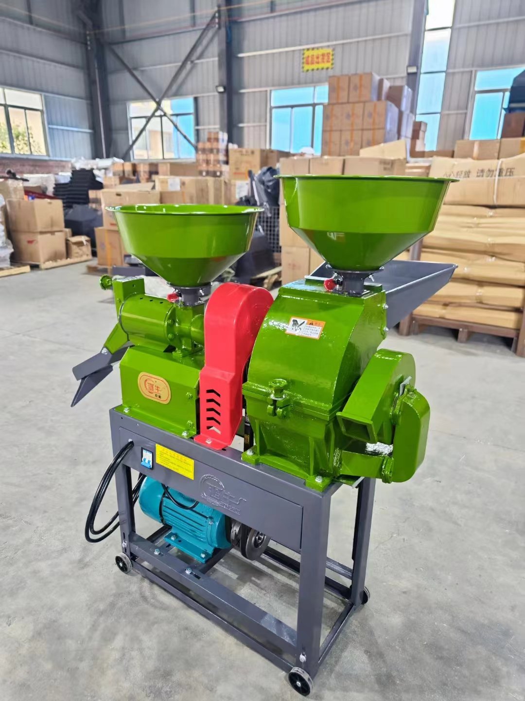 Reliable Quality Commercial Professional Combined Automatic Grain Processing Rice Milling Machine