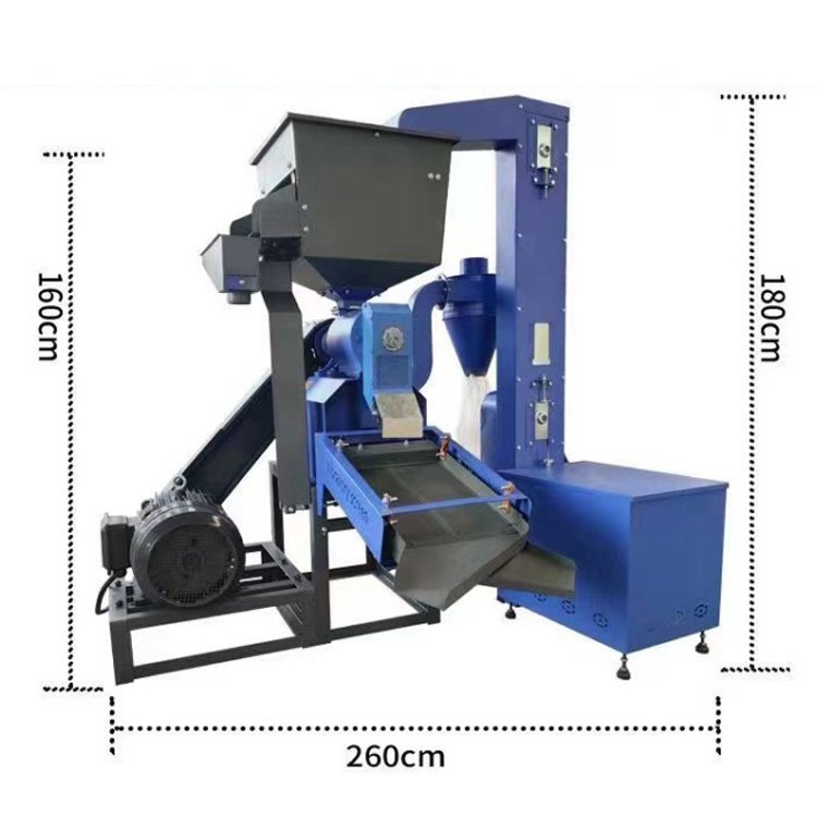 Cheap good quality rice polisher machine commercial rice mill TT200+elevator 16 hp diesel engine farm use rice miller