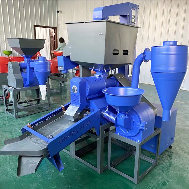 Cheap good quality rice polisher machine commercial rice mill TT200+elevator 16 hp diesel engine farm use rice miller
