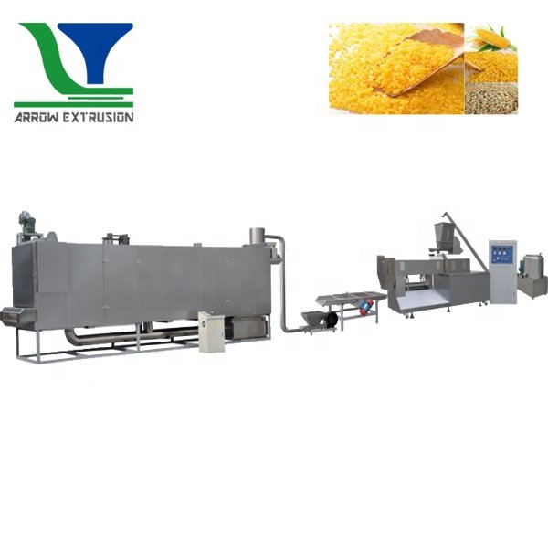 Fully automatic artificial rice extruder/ nutritional rice making machine/artificial rice process line