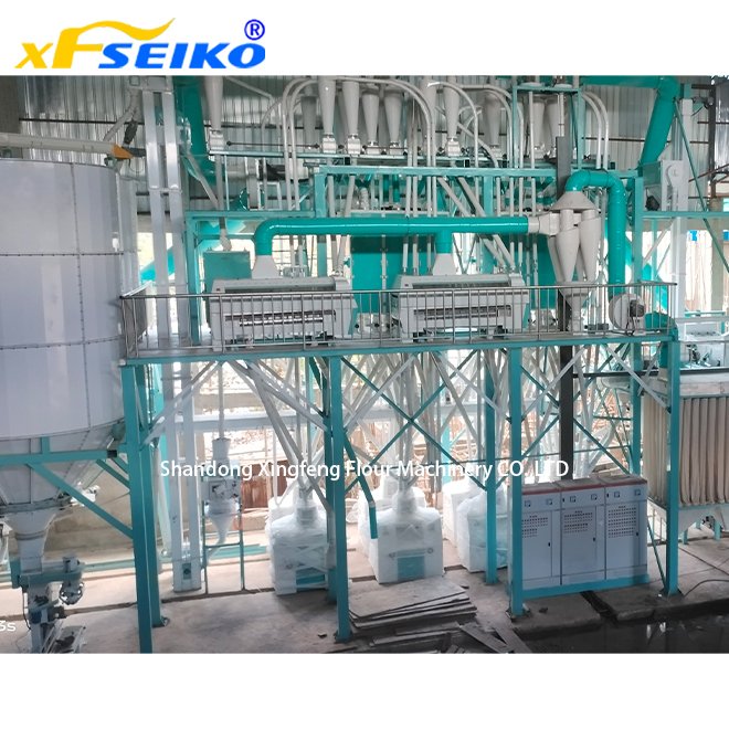wheat / Maize Grinding Machine Rice Grinder Corn Flour Miller 300tpd