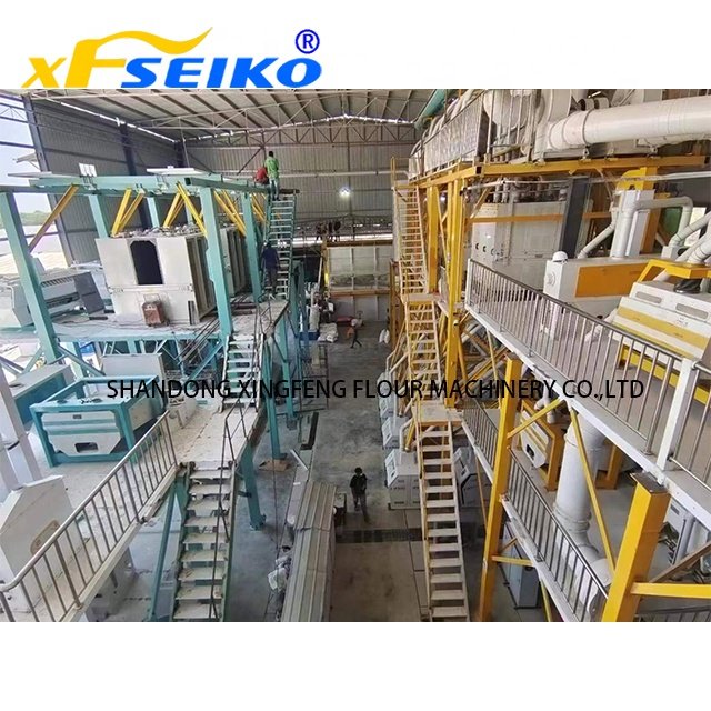 wheat / Maize Grinding Machine Rice Grinder Corn Flour Miller 300tpd