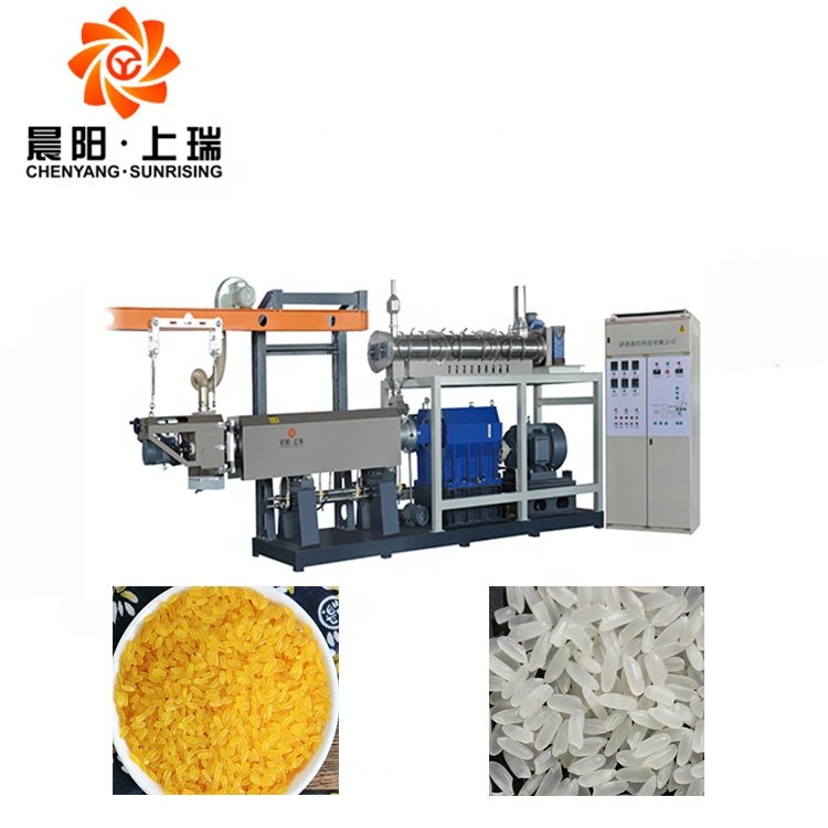 Complete Line For Artificial Fortified Rice Making Machine Instant Rice Production Line